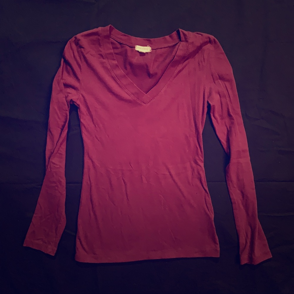 Maroon V-Neck *FREE with purchase*